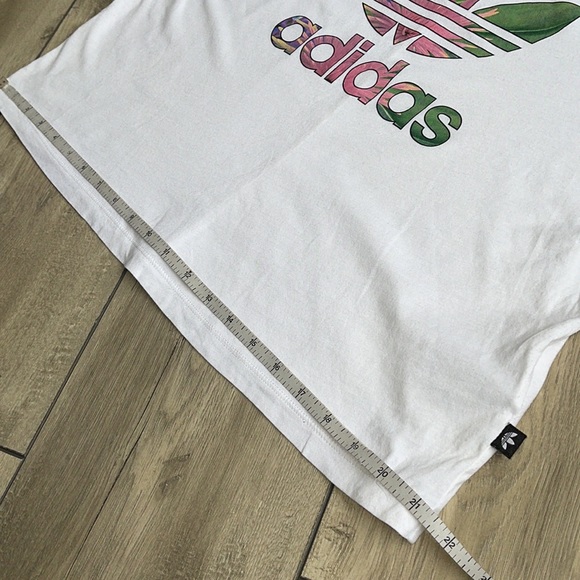 Adidas Originals NEW Women's Farm Cropped Oversized Tee Size M - Picture 6 of 9